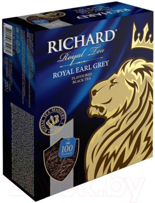 Чай пакетированный Richard Royal Earl Grey / 610250 (100пак)