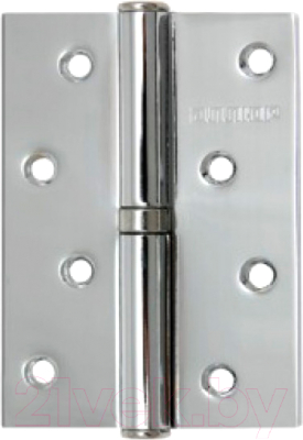 Комплект петель дверных Аллюр 2043 L1-LH-1BB-СP (2шт, хром)
