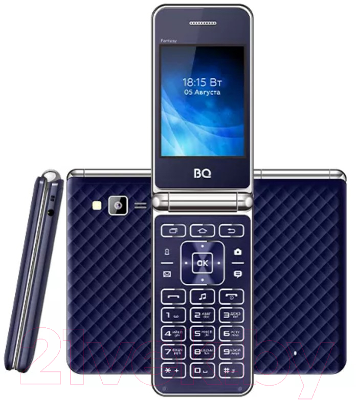Мобильный телефон BQ Fantasy BQ-2840 (темно-синий)