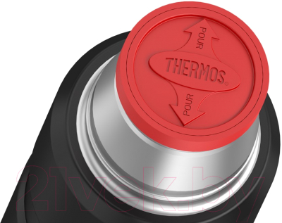 Термос для напитков Thermos SK2000 RCMB / 377425 (470мл, черный матовый)