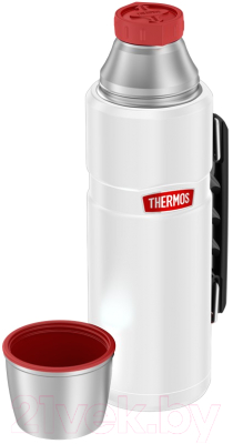 Термос для напитков Thermos SK2010 RCMW / 382740 (1.2л, белый матовый)