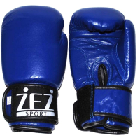 Боксерские перчатки ZEZ Sport ZTQ-116-10 (синий) - 