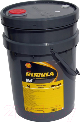Моторное масло Shell Rimula R6M 10W40 (20л)