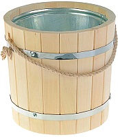 Ведро деревянное Добропаровъ 2541892 (7л)