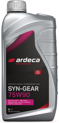 Трансмиссионное масло Ardeca Syn-Gear 75W90 / P40071-ARD001 (1л)