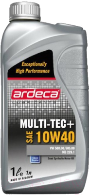 Моторное масло Ardeca Multi-Tec+ 10W40 / P03011-ARD001 (1л)