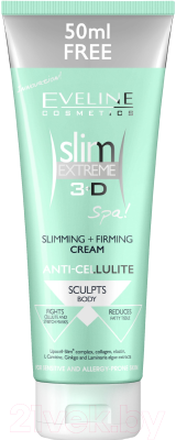 Крем антицеллюлитный Eveline Cosmetics Slim Extreme 3D Spa! для похудения (250мл)