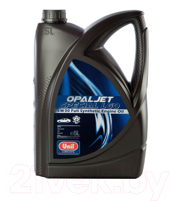 Моторное масло Unil Opaljet Special LGO 5W30 / 850000/7 (5л)