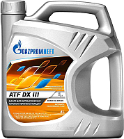 Трансмиссионное масло Gazpromneft ATF DX III / 253651855 (4л) - 