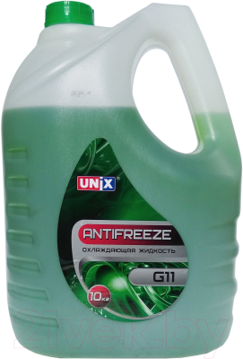 Антифриз Unix G11 -35С (10кг, зеленый)