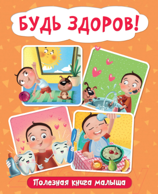 

Развивающая книга Проф-Пресс, Будь здоров! Полезная книга малыша