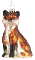 

Елочная игрушка Gisela Graham, Limited All Glass Лиса / 00939