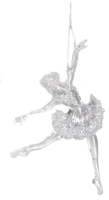 Елочная игрушка Gisela Graham Limited Sleeping Beauty Балерина в белом / 10459-2 - 