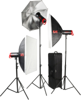 Комплект оборудования для фотостудии Falcon Eyes Sprinter LED 3300-SBU Kit / 28551 - 