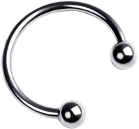 Эрекционное кольцо ToyFa Metal / 717120 (серебристый) - 