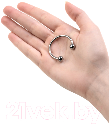Эрекционное кольцо ToyFa Metal / 717120 (серебристый)