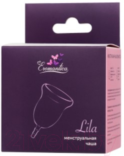 Менструальная чаша Eromantica 210340 (L, розовый)