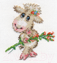 Набор для вышивания Алиса Милая овечка / 0-105