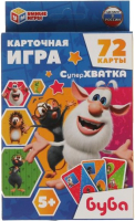 

Развивающие карточки Умные игры, Буба. Суперхватка / 4680107921727
