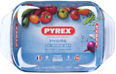 Форма для запекания Pyrex Irresistible 407B000/7046