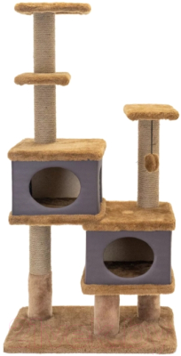 Комплекс для кошек Дарэленд Венеция с двумя домиками / 8261кор