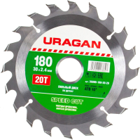 Отрезной диск Uragan 36800-180-30-20 - 