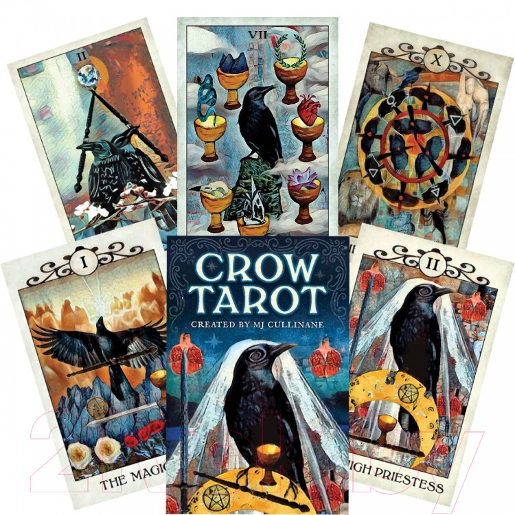 Гадальные карты U.S. Games Systems Crow Tarot / CRO78 — фото 5
