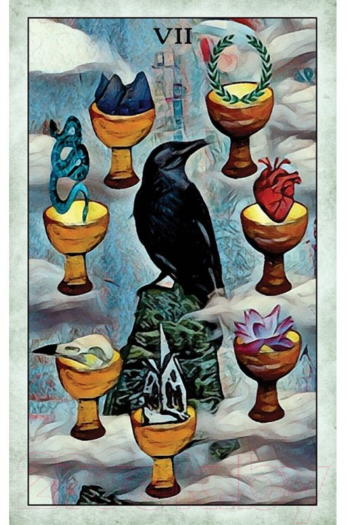 Гадальные карты U.S. Games Systems Crow Tarot / CRO78 — фото 2