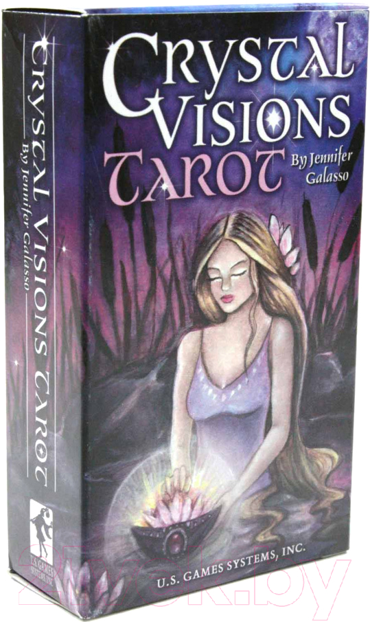Гадальные карты U.S. Games Systems Crystal Vision Tarot by Jennifer Galasso / CV78