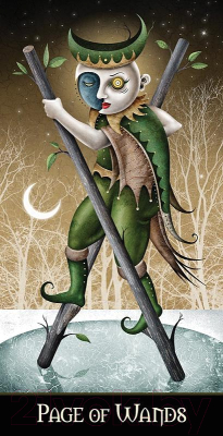 Изображение товара Гадальные карты U.S. Games Systems Deviant Moon Tarot: Borderless Edition / BDM78