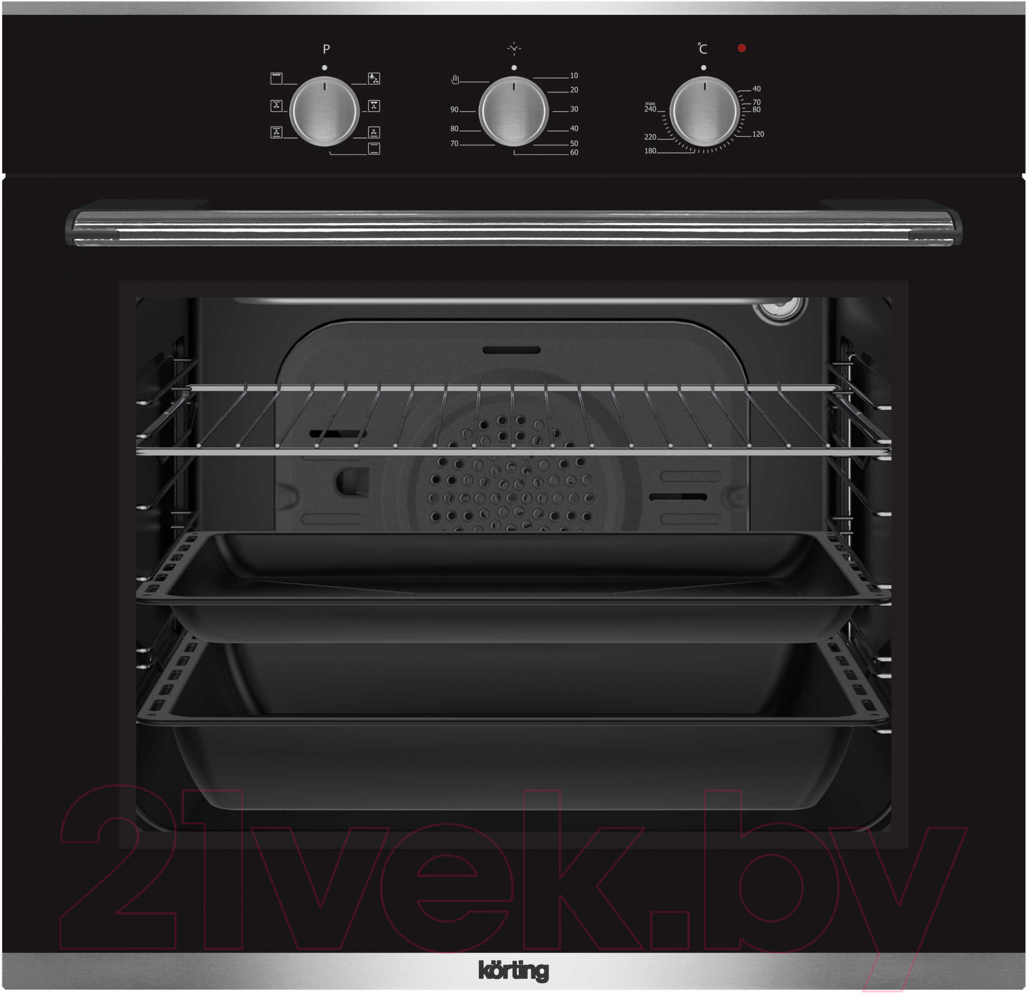 Электрический духовой шкаф Korting OKB 370 CMX