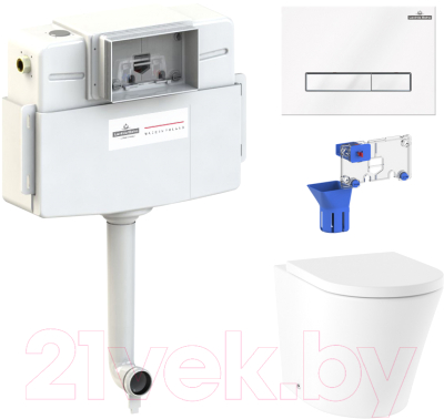 

Унитаз приставной с инсталляцией Lavinia Boho, Relfix Biore 87060237