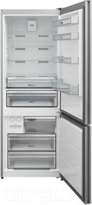 Холодильник с морозильником Korting KNFC 71928 GW
