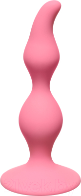 Пробка интимная Lola Games Curved Anal Plug / 4105-01Lola (розовый)