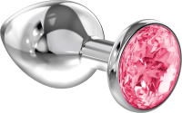 Пробка интимная Lola Games Diamond Pink Sparkle Large / 4010-03Lola (розовый) - 