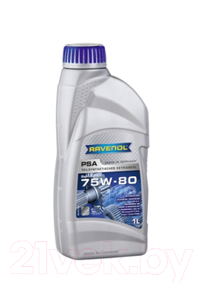 

Трансмиссионное масло Ravenol, PSA 75W80 / 1222100-001