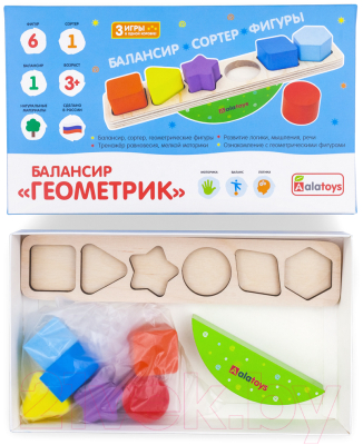 Сортер Alatoys Геометрик / БЛ07
