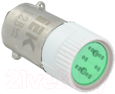 Лампа сигнальная IEK BMS10-012-K06 (зеленый)