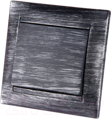 Выключатель TDM Лама SQ1815-0643 (старинное серебро)