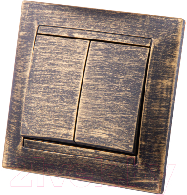 Изображение товара Выключатель TDM Лама SQ1815-0744 (старинная бронза)