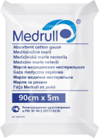 Марля медицинская Medrull Нестерильная (5мx90см) - 