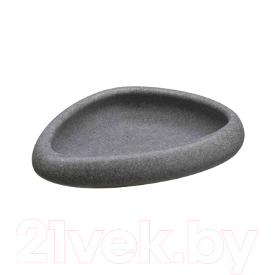 Набор аксессуаров для ванной и туалета АкваЛиния Soft BPO-0284/1 (черный камень)