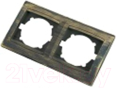 Рамка для выключателя TDM Лама SQ1815-0776 (старинная бронза)