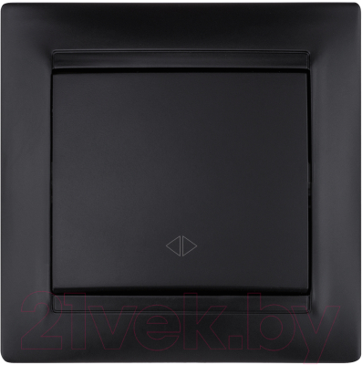 Изображение товара Выключатель TDM Лама SQ1815-0636 (графит)