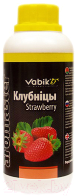 Ароматизатор рыболовный Vabik Aromaster Клубника / 6740 (500мл)