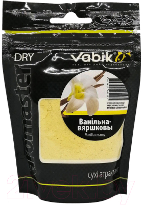 Ароматизатор рыболовный Vabik Aromaster-Dry Ванильно-сливочный / 1081 (100г)