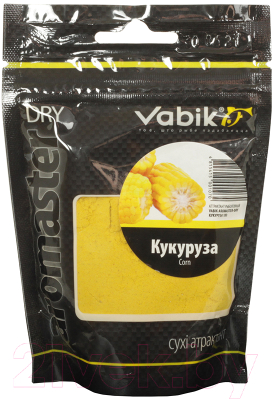 Ароматизатор рыболовный Vabik Aromaster-Dry Кукуруза / 6730 (100г)