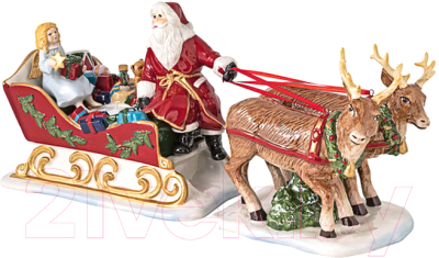 Статуэтка Villeroy & Boch Christmas Toys. Рождественские сани с оленями / 14-8327-6644