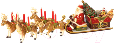 

Статуэтка Villeroy & Boch, Christmas Toys Memory Санта в оленьей упряжке / 14-8602-6500