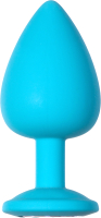 Пробка интимная Lola Games Emotions Cutie Large Turquoise / 4013-04Lola (голубой) - 